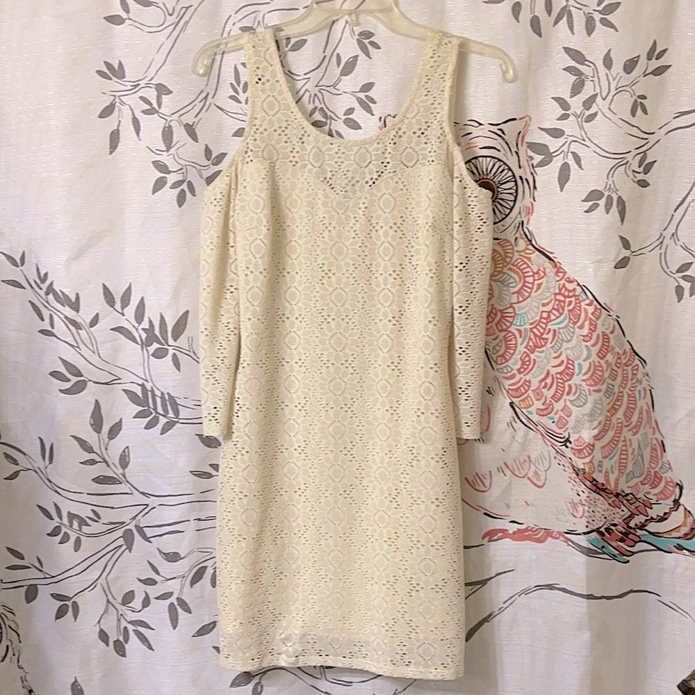 Rhapsody Off Shoulders Mini Dress